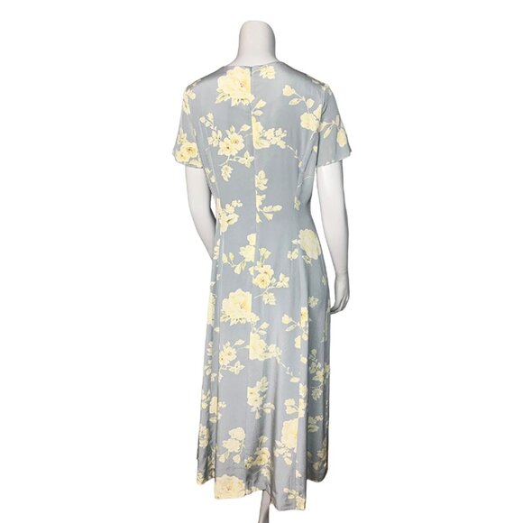 VINTAGE J. PETERMAN Silk Floral Dres - Picture 3 of 8